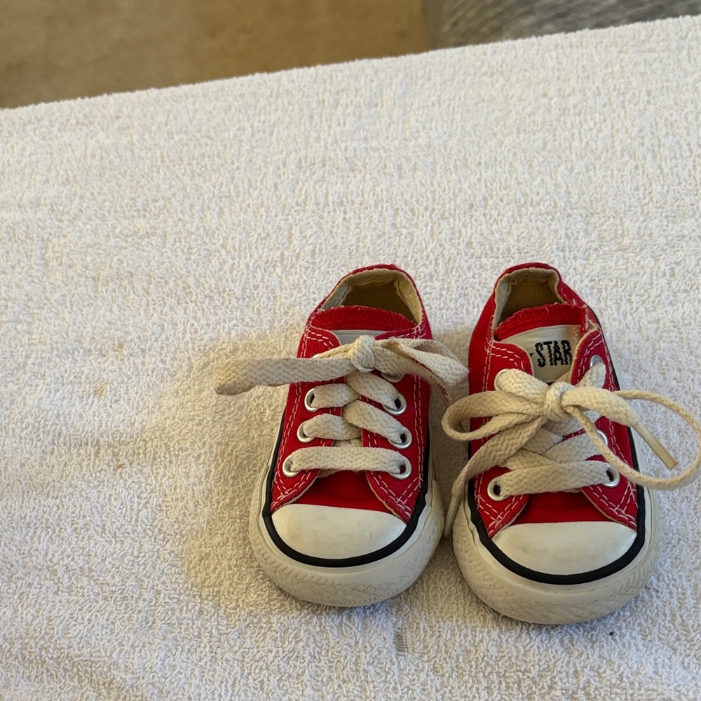 Converse Kids Classic Red Sneakers